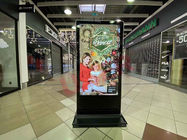 Factory Direct Sales 2500 Nits 65 Inch Outdoor Floor Standing Digital Signage For Bus Station